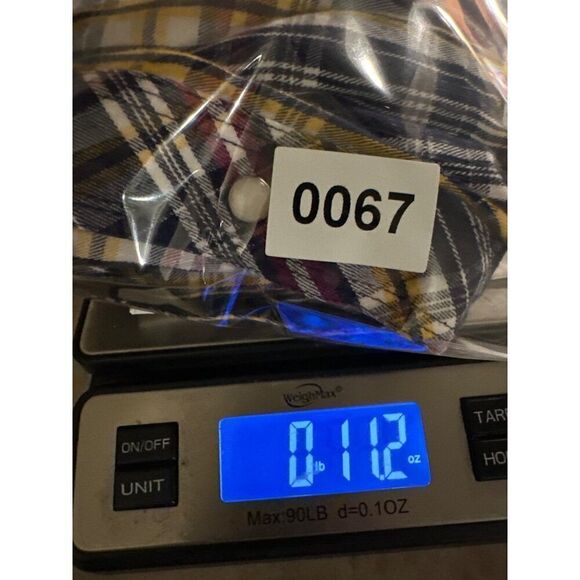 Ariat Men’s Plaid Button Up Shirt -Navy/Maroon/Yellow/WhiteSize XL - Picture 13 of 13